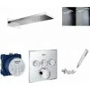 GROHE Set De Douche Encastré SmartControl Cascade Et Pluie -GROHE Soldes 10093358 1