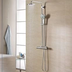GROHE Colonne De Douche Thermostatique Rainshower System 210 8 GROHE Colonne De Douche Thermostatique Rainshower System 210 -GROHE Soldes 10700331 2