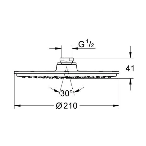 GROHE Colonne De Douche Thermostatique Rainshower System 210 7 GROHE Colonne De Douche Thermostatique Rainshower System 210 – Image 5