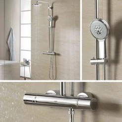 GROHE Colonne De Douche Thermostatique Rainshower System 210 10 GROHE Colonne De Douche Thermostatique Rainshower System 210 -GROHE Soldes 10735516 4