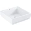 Grohe Cube Céramique Vasque à Poser En Porcelaine Vitrifiée, 400x400 Mm, Blanc Alpin (3948200H) 1 Grohe Cube Céramique Vasque à Poser En Porcelaine Vitrifiée, 400x400 Mm, Blanc Alpin (3948200H) -GROHE Soldes 12207844 1