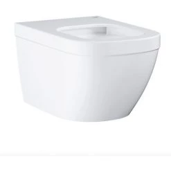 Grohe Euro Ceramic Cuvette WC Suspendue, Blanc Alpin + Abattant Softclose (39328000+39330001) -GROHE Soldes 13378174 4