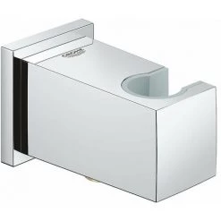 Grohe - Euphoria Cube Coude à Encastrer 1/2 Chromé Avec Support