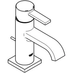 Grohe Mitigeur Monocommande De Lavabo Allure, Taille M - 32757000 7 Grohe Mitigeur Monocommande De Lavabo Allure, Taille M - 32757000 -GROHE Soldes 16019712 2