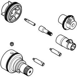 GROHE Grand Kit D'extension 27,5 Mm Pour Thermostat De Douche - 47780000 -GROHE Soldes 16085072 2