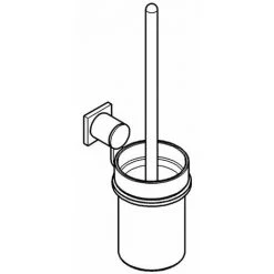 Grohe Brosse De Toilette Allure Chromé - 40340000 -GROHE Soldes 16085158 3