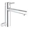 Grohe Mélangeur évier Concetto à Une Main Bec Moyen Haut, Dispositif De Pré-fermeture Intégré - 31209001 -GROHE Soldes 16085604 1