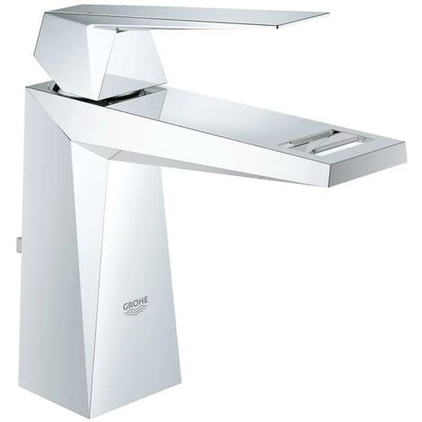 Grohe Allure Brilliant, Mitigeur Monocommande Pour Lavabo, Sans Vidage, Taille M, Coloris: Chrome - 23033000 3 Grohe Allure Brilliant, Mitigeur Monocommande Pour Lavabo, Sans Vidage, Taille M, Coloris: Chrome - 23033000