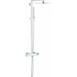 GROHE Euphoria Cube System 230 Colonne De Douche Avec Thermostatique Pour Montage Mural - Chromé