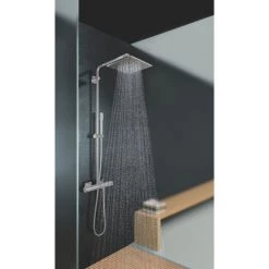 GROHE Rainshower F-Series System 254 Colonne De Douche Thermostatique - Chromé -GROHE Soldes 16432996 5