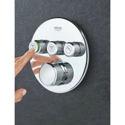GROHE Grohtherm SmartControl Thermostatique Pour Installation Encastrée 3 Sorties -GROHE Soldes 16433003 4