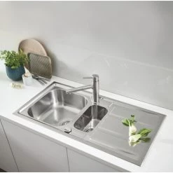 Évier GROHE K400+ - Acier Inox 9 Évier GROHE K400+ - Acier Inox -GROHE Soldes 16433008 3