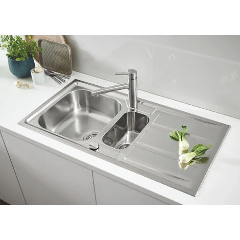 Évier GROHE K400+ - Acier Inox 7 Évier GROHE K400+ - Acier Inox – Image 5