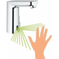 GROHE Eurosmart Cosmopolitan E Mitigeur Lavabo Infrarouge 1/2 Avec Limiteur De Température Ajustable -GROHE Soldes 16433017 3