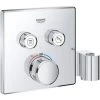 GROHE Grohtherm SmartControl Thermostatique Pour Installation Encastrée 2 Sorties - Chromé -GROHE Soldes 16433025 1