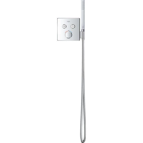 GROHE Grohtherm SmartControl Thermostatique Pour Installation Encastrée 2 Sorties - Chromé 5 GROHE Grohtherm SmartControl Thermostatique Pour Installation Encastrée 2 Sorties - Chromé – Image 3