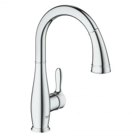 Grohe Mitigeur évier Parkfield, DN 15, Bec Orientable, Bec Orientable, Coloris: Chrome - 30215001 3 Grohe Mitigeur évier Parkfield, DN 15, Bec Orientable, Bec Orientable, Coloris: Chrome - 30215001