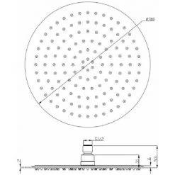 GROHE Set De Douche Encastrée Grohtherm 9 GROHE Set De Douche Encastrée Grohtherm -GROHE Soldes 16924551 4