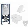 Grohe Pack WC Rapid SLX Autoportant Avec Cuvette Neo | Abattant Standard -GROHE Soldes 16924553 1
