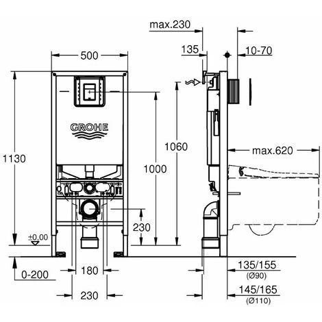 GROHE Rapid SLX Kit Réservoir Avec Skate Cosmop. Plaque De Commande 4 GROHE Rapid SLX Kit Réservoir Avec Skate Cosmop. Plaque De Commande â Image 2
