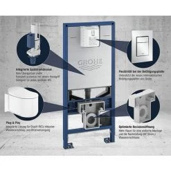 GROHE Rapid SLX Kit Réservoir Avec Skate Cosmop. Plaque De Commande 7 GROHE Rapid SLX Kit Réservoir Avec Skate Cosmop. Plaque De Commande -GROHE Soldes 17006049 3