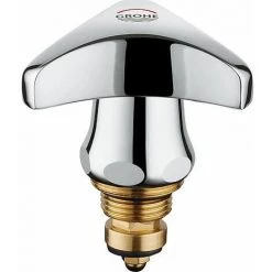 GROHE Tete Chromé Poignée Trecorn Rouge, 3/8", Chromé 11006000