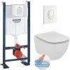Grohe Pack WC Rapid SL Autoportant + Cuvette Ideal Standard T354601 + Plaque Skate Air Blanche (ProjectTesi-3) -GROHE Soldes 18653116 1