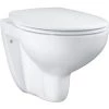 GROHE WC Suspendu Sans Bride Bau Ceramic Avec Abattant -GROHE Soldes 19306575 1