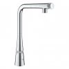 Mélangeur D'évier Grohe Zedra SmartControl, Bec à Jet Laminaire, Coloris: Chrome - 31593002 -GROHE Soldes 19893640 1