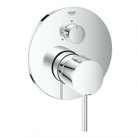 Mitigeur Grohe Atrio Avec Inverseur 3 Voies, 3 Consommateurs, Douche Ou Bain, Coloris: Chrome - 24096003 3 Mitigeur Grohe Atrio Avec Inverseur 3 Voies, 3 Consommateurs, Douche Ou Bain, Coloris: Chrome - 24096003