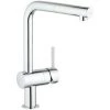 Grohe Minta Mitigeur De Cuisine Avec Rotation 360° Et Douchette, Chrome (32168000) -GROHE Soldes 2112596 1