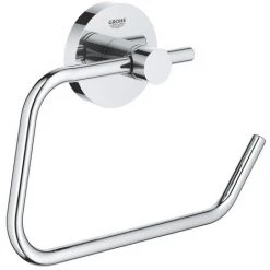 GROHE - Pack Porte Serviette Et Tablette + Patère Murale + Dérouleur De Papier Mural Essentials -GROHE Soldes 22926554 4