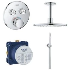 GROHE- Robinet Douche Thermostatique Encastrable Grohe Grohtherm Smartcontrol