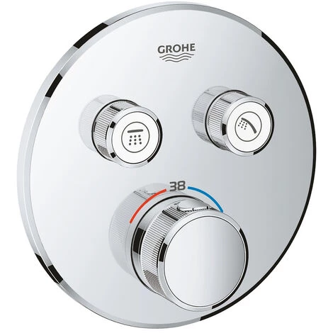 GROHE- Robinet Douche Thermostatique Encastrable Grohe Grohtherm Smartcontrol 4 GROHE- Robinet Douche Thermostatique Encastrable Grohe Grohtherm Smartcontrol – Image 2