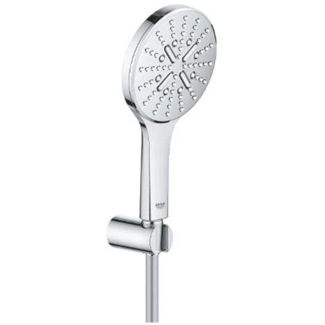 GROHE Douchette 3 Jets Rainshower SmartActive 130 Avec Support 3 GROHE Douchette 3 Jets Rainshower SmartActive 130 Avec Support