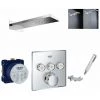GROHE Set De Douche Encastré SmartControl Cascade Et Pluie Thermostatique 2 GROHE Set De Douche Encastré SmartControl Cascade Et Pluie Thermostatique -GROHE Soldes 25077397 1