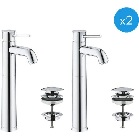 Grohe Start Classic Lot De 2 Mitigeurs Monocommande Lavabo Taille XL (23784000-DUO) 3 Grohe Start Classic Lot De 2 Mitigeurs Monocommande Lavabo Taille XL (23784000-DUO)