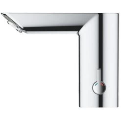 Grohe Bau Cosmopolitan E Lot De 2 Mitigeurs Lavabo Infrarouge 1/2″ Avec Limiteur De Température Ajustable, Chromé (36451000-DUO) -GROHE Soldes 25955397 3