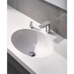Grohe Bau Cosmopolitan E Lot De 2 Mitigeurs Lavabo Infrarouge 1/2″ Avec Limiteur De Température Ajustable, Chromé (36451000-DUO) -GROHE Soldes 25955397 5