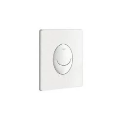 Grohe Pack Cuvette Compacte SENTO RIM-EX Sans Bride + Rapid SL Autoportant NF + Plaque Skate Air Blanc ProjectSentoRimlessCOMPACT-3 -GROHE Soldes 26299540 4