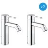 Grohe Essence New - Lot De 2 Mitigeur De Lavabo Chrome (23589001-DUO) 2 Grohe Essence New - Lot De 2 Mitigeur De Lavabo Chrome (23589001-DUO) -GROHE Soldes 26551789 1