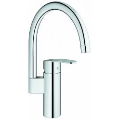 GROHE Wave Cosmopolitan Mitigeur Monocommande à Bec Haut, 32449001, - Chrome