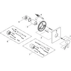 Grohe Mitigeur Bain Douche Une Main Allure - 24070000 -GROHE Soldes 27137991 3