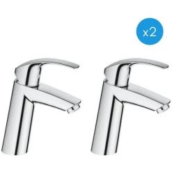Grohe Eurosmart - Lot De 2 Mitigeurs De Lavabo (2339510E-DUO)