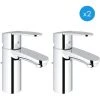 Grohe Eurostyle Cosmopolitan - Lot De 2 Mitigeurs Lavabo (3355220E-DUO) 2 Grohe Eurostyle Cosmopolitan - Lot De 2 Mitigeurs Lavabo (3355220E-DUO) -GROHE Soldes 27349891 1