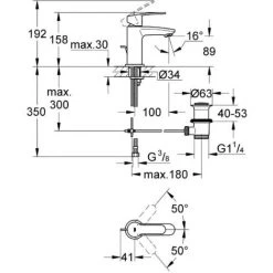 Grohe Eurostyle Cosmopolitan - Lot De 2 Mitigeurs Monocommande 1/2" Lavabo Taille S (23037002-DUO) -GROHE Soldes 27363418 2