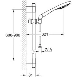 Grohe Ensemble De Douche Rainshower Solo 150 - 27273001 8 Grohe Ensemble De Douche Rainshower Solo 150 - 27273001 -GROHE Soldes 27366893 3