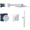 Grohe Grohtherm SmartControl Perfect Set De Douche Avec Rainshower 310 SmartActive Cube + Grohe GrohClean Offert (34706000) -GROHE Soldes 27562556 1