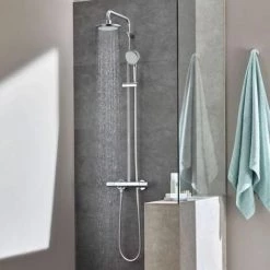 Grohe Tempesta Cosmopolitan 160 Colonne De Douche Avec Mitigeur Thermostatique (27922000) -GROHE Soldes 27630832 4