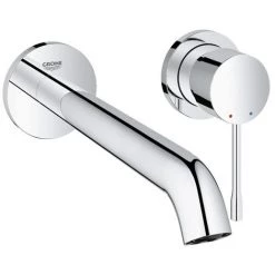 Grohe Essence - Façade De Mitigeur Monocommande 2 Trous Lavabo Taille L Chrome (19967001)